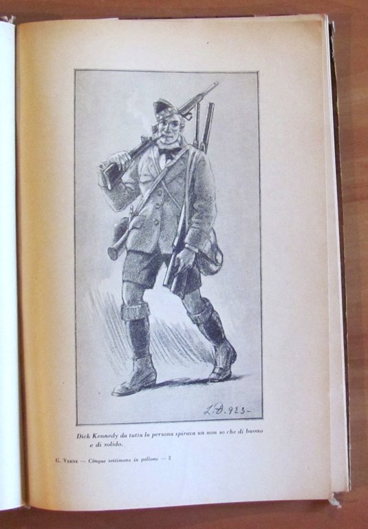 CINQUE SETTIMANE IN PALLONE, 1925 - ill. DUDREVILLE