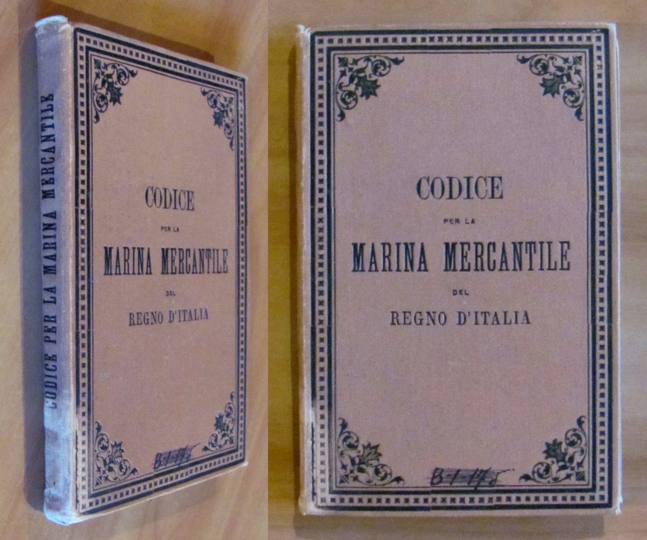 CODICE per la MARINA MERCANTILE del REGNO D'ITALIA, 1901