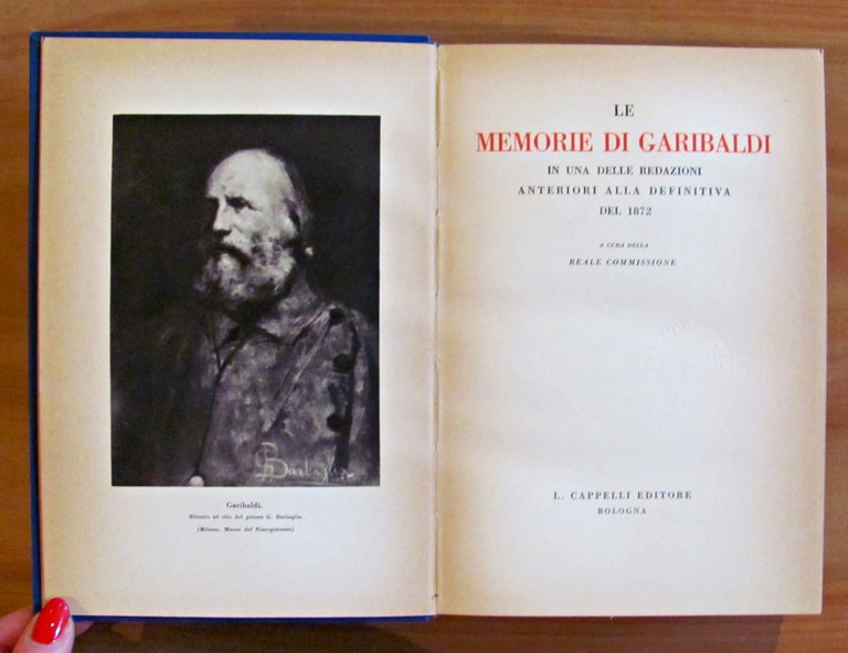 COLLANA EDIZIONE NAZIONALE DEGLI SCRITTI DI GIUSEPPE GARIBALDI - Volumi …