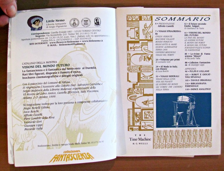 COLLEZIONARE FANTASCIENZA e il FANTASTICO dal '700 al 2000