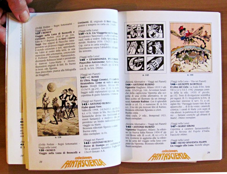 COLLEZIONARE FANTASCIENZA e il FANTASTICO dal '700 al 2000