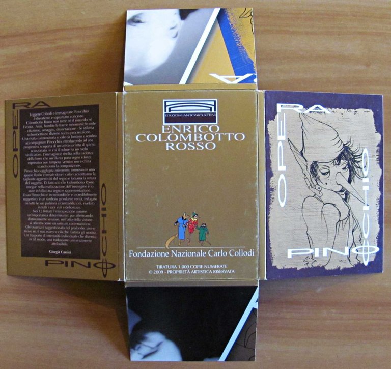 Colombotto Rosso in 12 cartoline PINOCCHIO OPERA in Cofanetto originale, … | Immagine Gallery 2