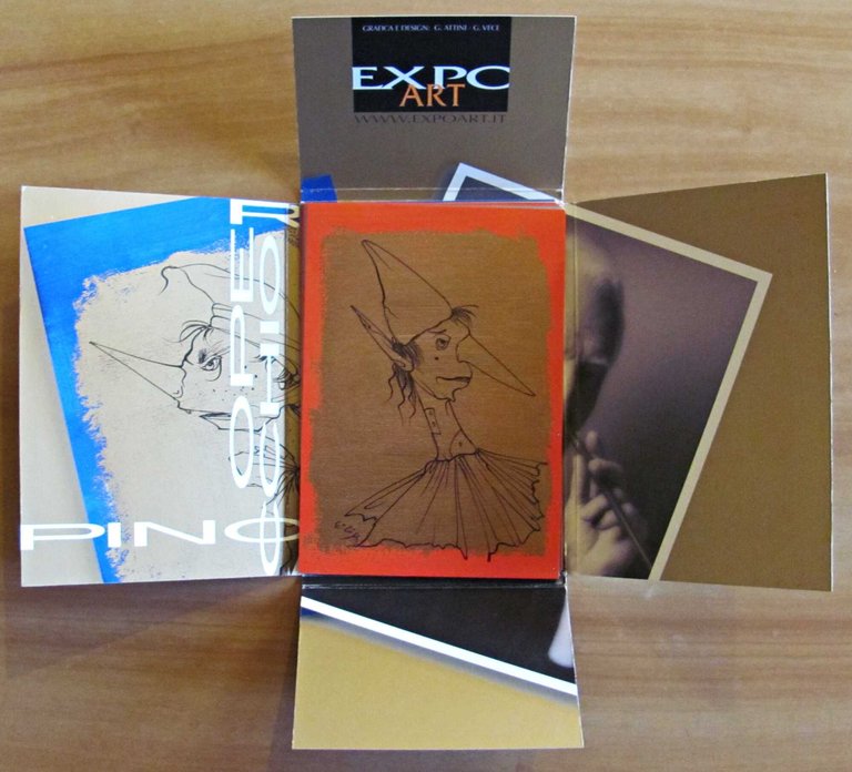 Colombotto Rosso in 12 cartoline PINOCCHIO OPERA in Cofanetto originale, … | Immagine Gallery 7