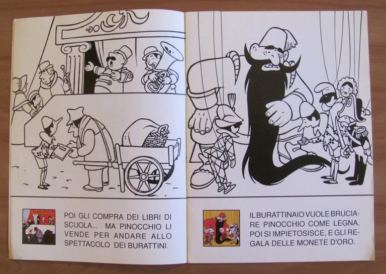 COLORA UNA FIABA - PINOCCHIO, 1991