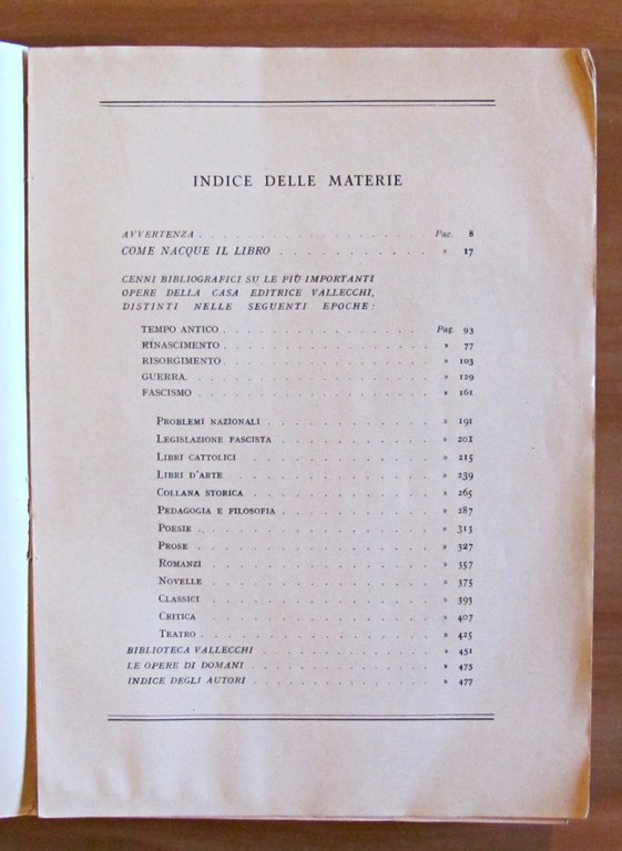 COME NACQUE IL LIBRO - CENNI BIBLIOGRAFICI SU LE PIU' …