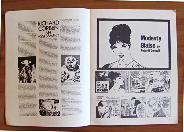 COMIC MEDIA N.8 - Modesty Blaise, Snoopy, Sci-Fi