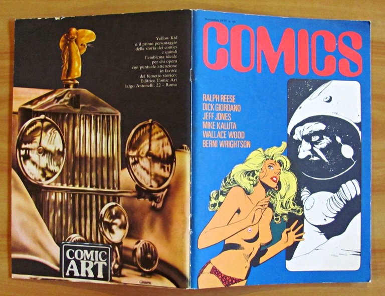 COMICS - N.44 Novemre 1977