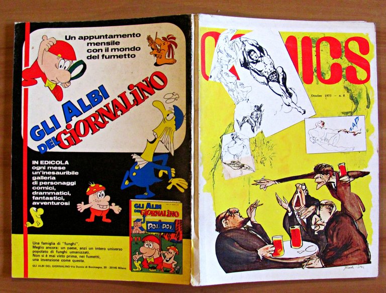 COMICS - N.8 Ottobre 1973