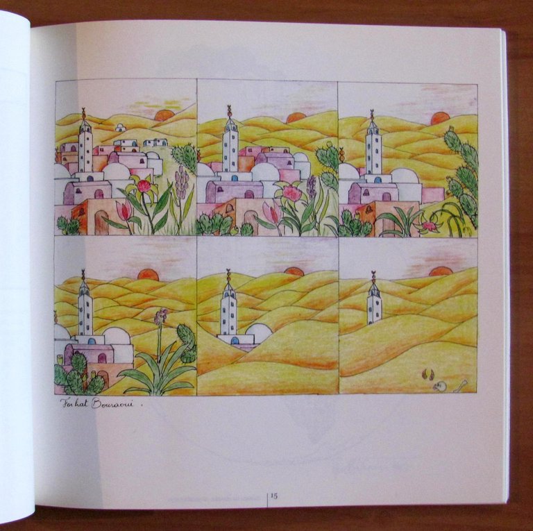 COMICS TO COMBAT DESERTIFICATION - United Nations Convention UNCCD, 1997