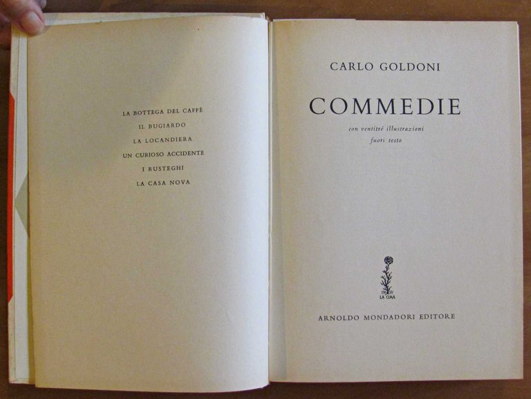 COMMEDIE La Locandiera e altre, I ed. 1959 - Illustrato | Immagine Gallery 2