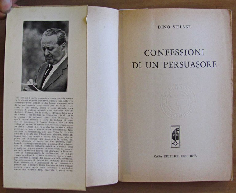 CONFESSIONI DI UN PERSUASORE, I ed. 1972 | Immagine Gallery 2