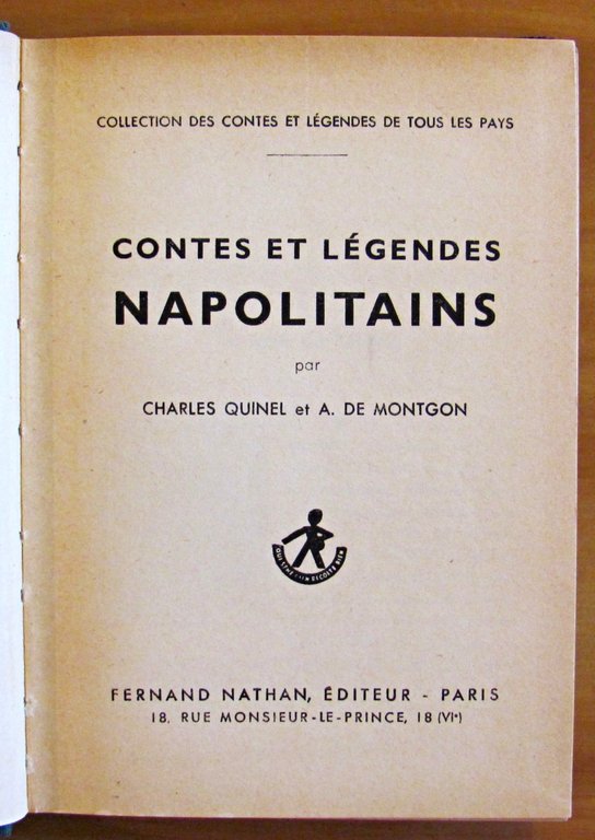 CONTES ET LEGENDES NAPOLITAINS - Collection des Contes et Légendes …