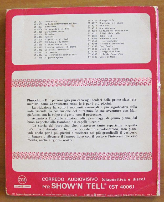 Corredo Audiovisivo SHOW 'N TELL - PINOCCHIO | Immagine Gallery 3