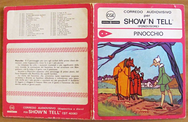Corredo Audiovisivo SHOW 'N TELL - PINOCCHIO | Immagine Gallery 4