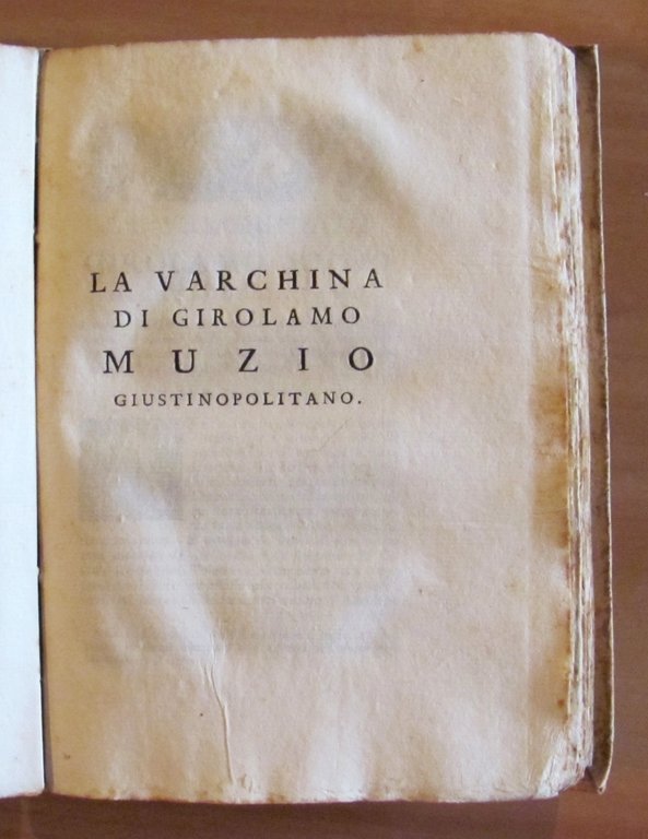 CORREZIONE D'ALCUNE COSE NEL DIALOGO DELLE LINGUE DI BENEDETTO VARCHI …