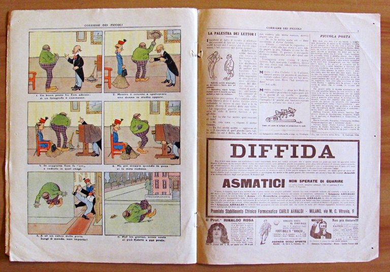 CORRIERE dei PICCOLI Anno I 1909 n.30 - Anastatica - …