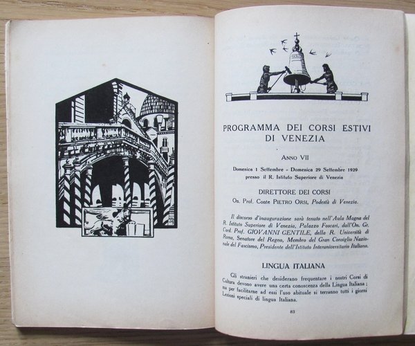 CORSI DI CULTURA E DI LINGUA PER STRANIERI E CONNAZIONALI …