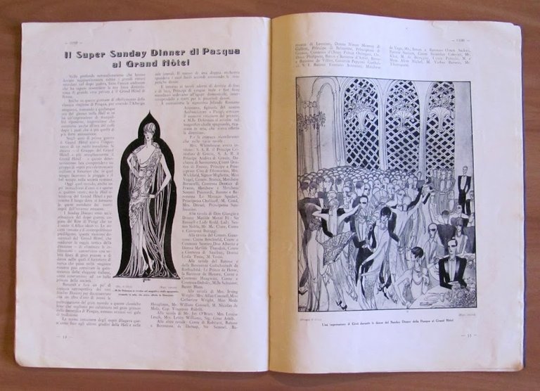 COSE Chiacchiere Originalità Sport Eleganze, 1925 - Pubblicitaria DECO'