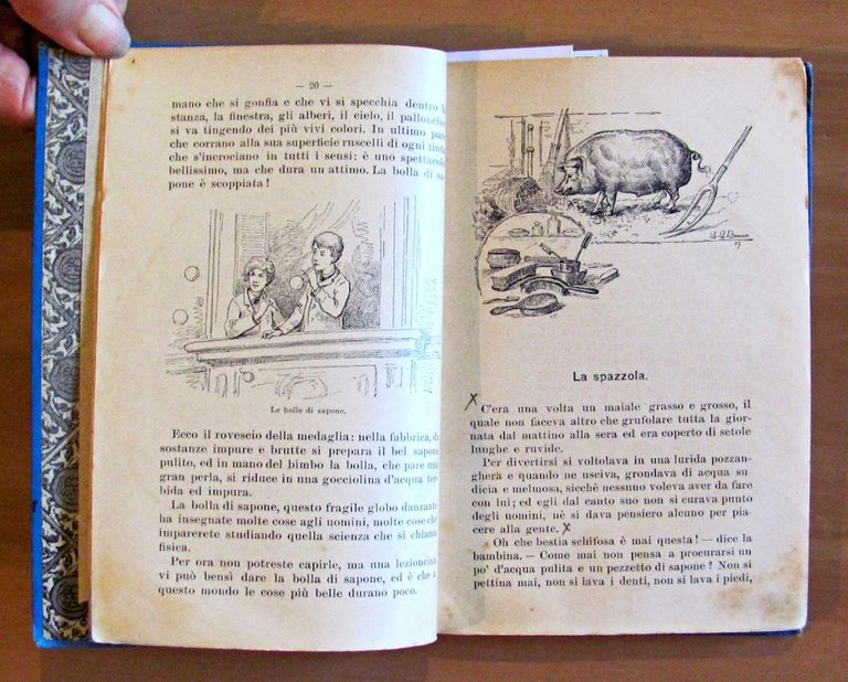 COSE VECCHIE E STORIE NUOVE - Libro Illustrato per Fanciulli