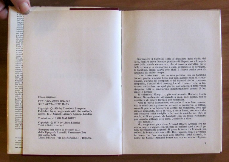 CRISTALLI SOGNANTI- Classici della Fantascienza, I ed. 1973 | Immagine Gallery 3