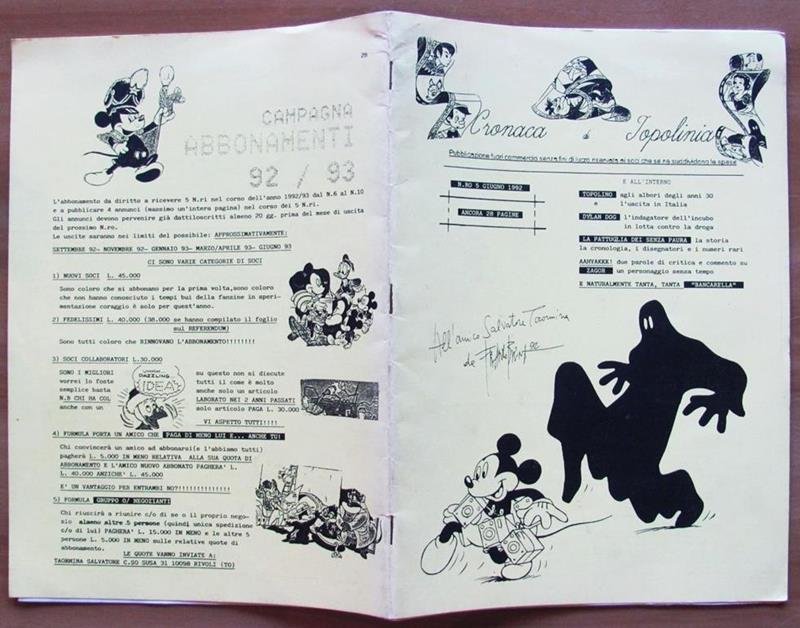 Cronaca Di Topolina N.5 - Topolino, Dylan Dog, Zagor