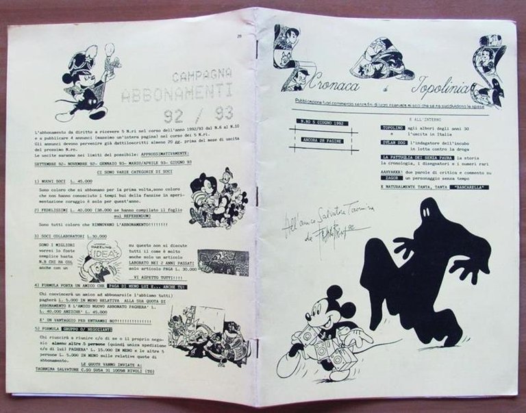 Cronaca Di Topolina N.5 - Topolino, Dylan Dog, Zagor
