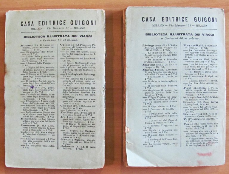 DA ZANZIBAR A TCITAMBO - 2 Volumi, Completo, 1888