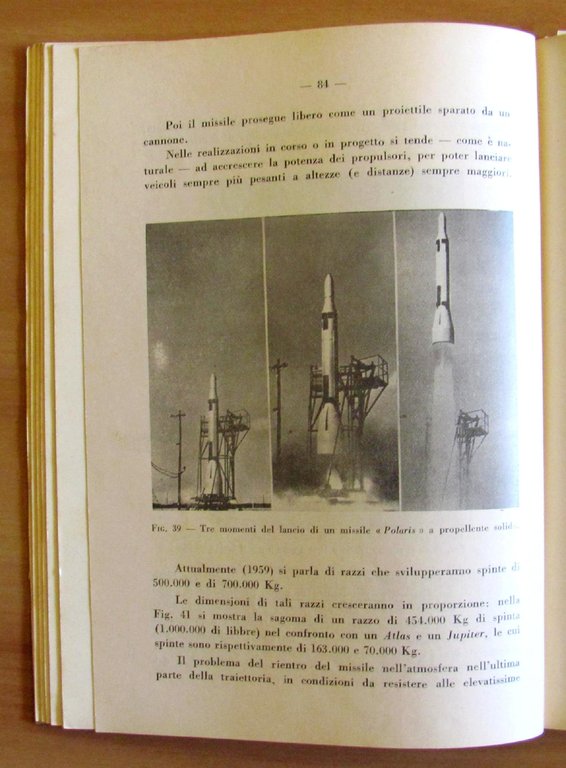 DALL'AERONAUTICA ALL'ASTRONAUTICA - Stralcio da L'Aeroplano