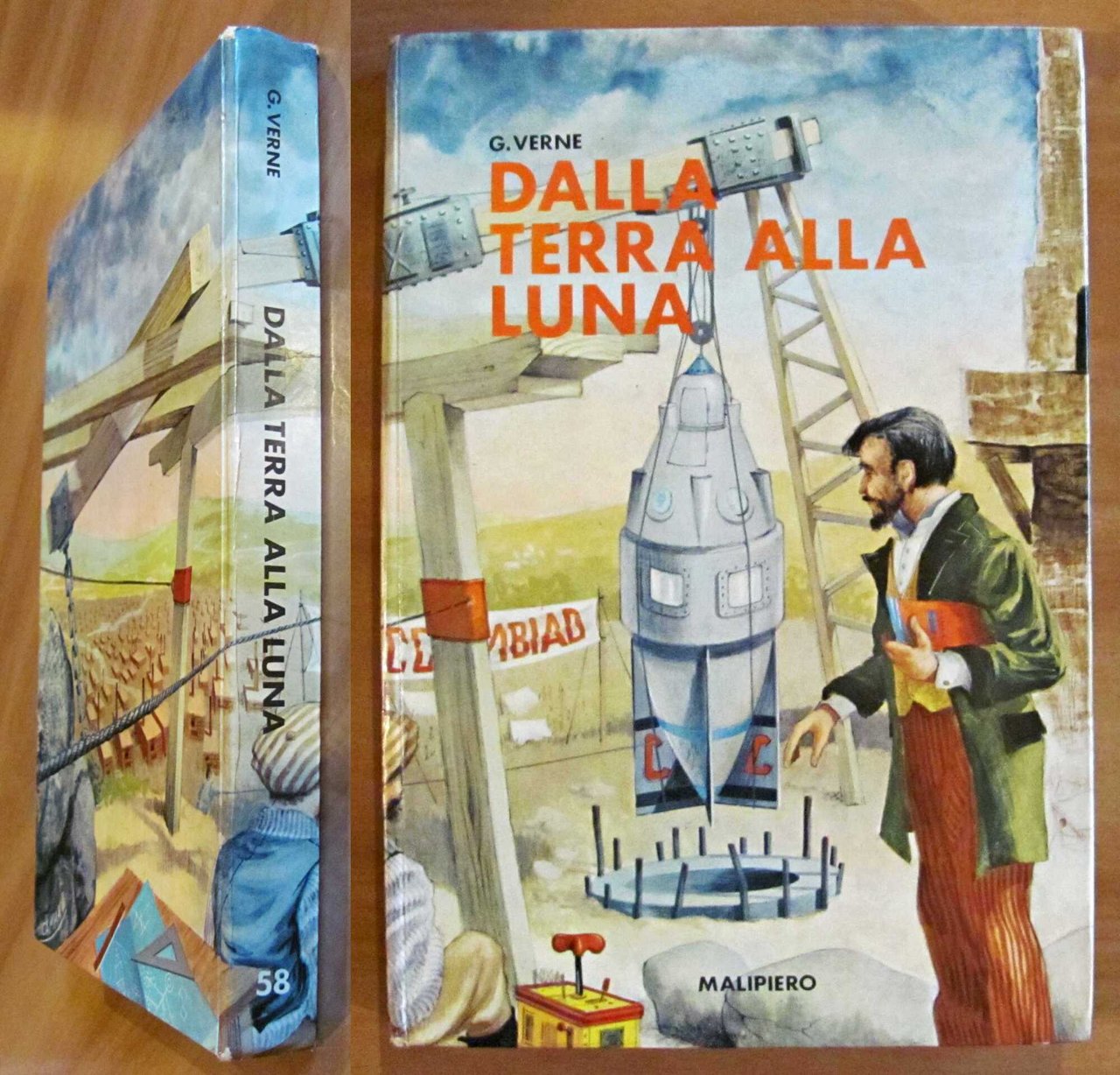 DALLA TERRA ALLA LUNA, 1971 - ill. D'AGOSTINI