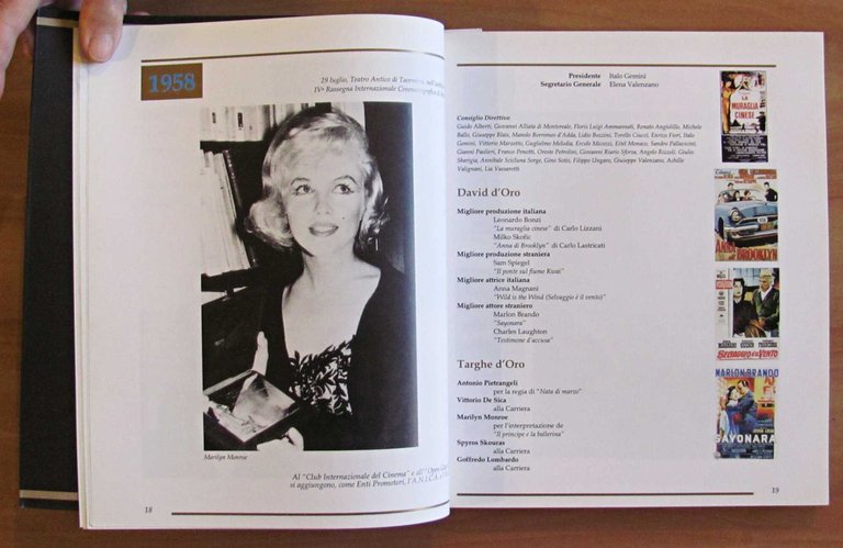 DAVID DI DONATELLO 50 anni di Premi 1956/2006 - Con … | Immagine Gallery 6