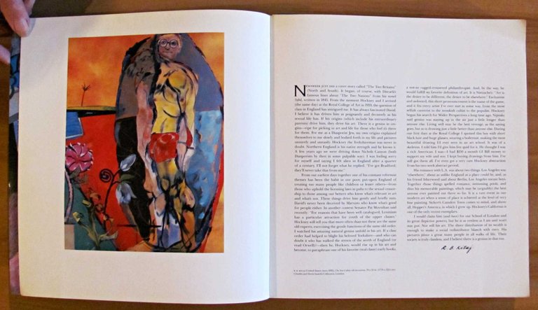 DAVID HOCKNEY a Retrospective, 1988