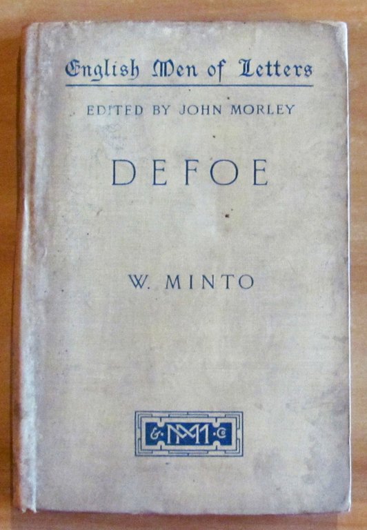 DEFOE - Coll. English Men of Letters