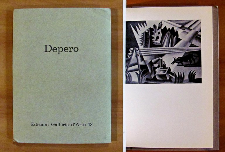 DEPERO - Piccola Collana d'Arte - Serie I Maestri Reggio Emilia