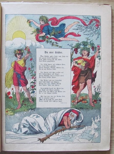 DER PEGASUS Klassisches Bilder-Buch fur die deutsche Jugend