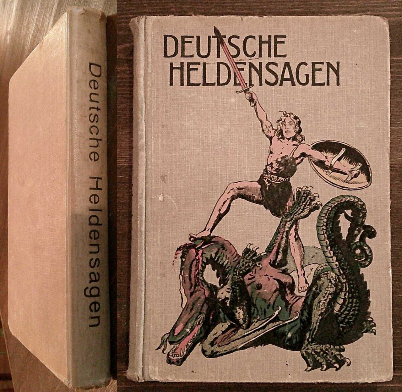 DEUTSCHE HELDENSAGEN - Saghe Eroiche Tedesche, anni '20/30 - ill. …