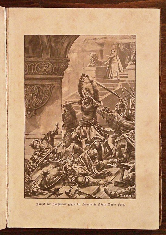 DEUTSCHE HELDENSAGEN - Saghe Eroiche Tedesche, anni '20/30 - ill. …