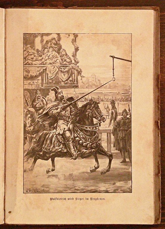 DEUTSCHE HELDENSAGEN - Saghe Eroiche Tedesche, anni '20/30 - ill. …