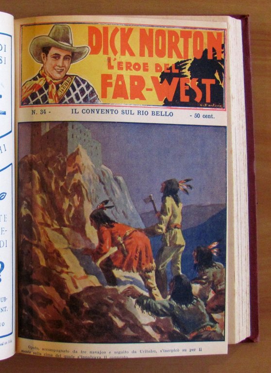 DICK NORTON L'eroe del Far-West - Fascicoli 1/44, 1931/32 in …