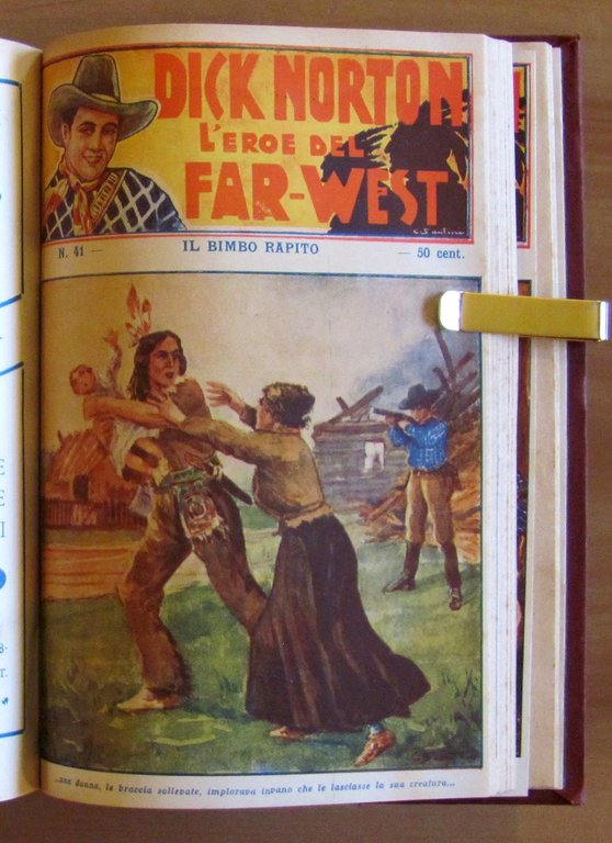 DICK NORTON L'eroe del Far-West - Fascicoli 1/44, 1931/32 in …