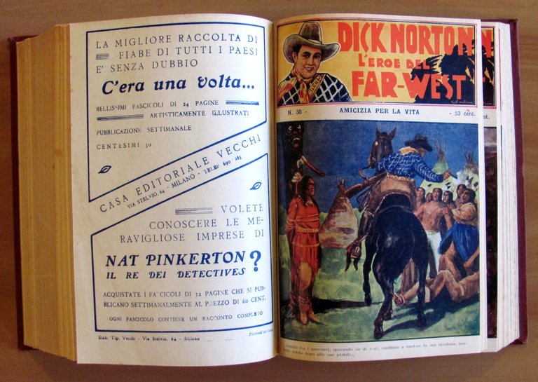 DICK NORTON L'eroe del Far-West - Fascicoli 1/44, 1931/32 in …