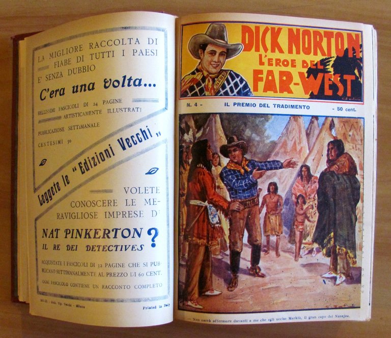 DICK NORTON L'eroe del Far-West - Fascicoli 1/44, 1931/32 in …