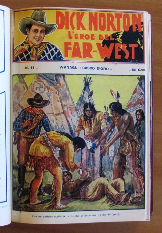DICK NORTON L'eroe del Far-West - Fascicoli 1/44, 1931/32 in …