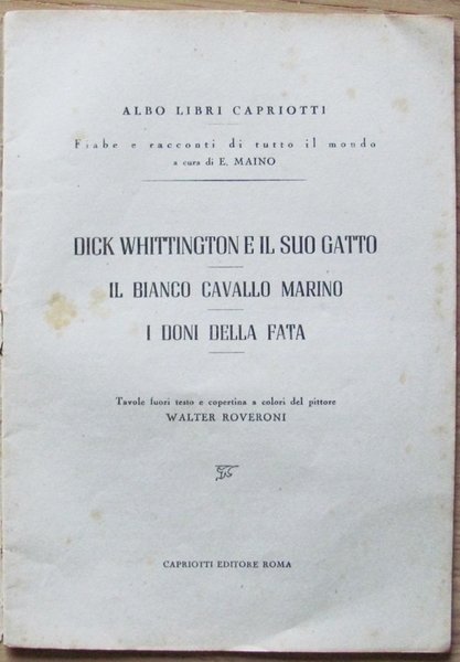DICK WHITHINGTON - Collanezione Capriotti - ill. ROVERONI