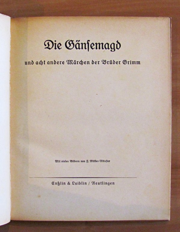 DIE GANSEMAGD - Marchen der Bruder Grimm - Mit vielen …