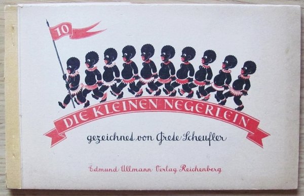 DIE KLEINEN NEGERLEIN (10 piccoli Negri), primi '900 - ill …