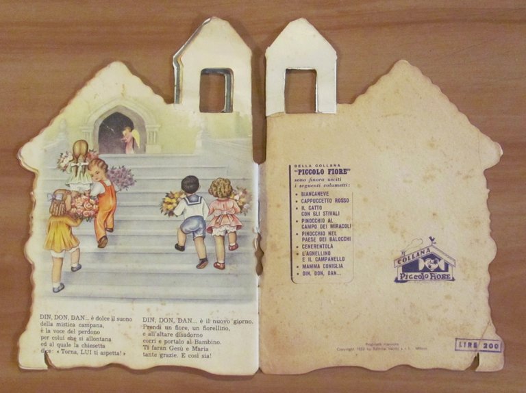 DIN, DON, DAN!... - Collana Piccolo Fiore - Sagomato