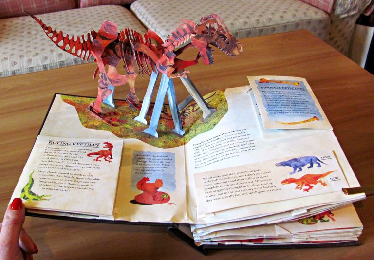 DINOSAURS - Coll. Encyclopedia Prehistorica - POP-UP