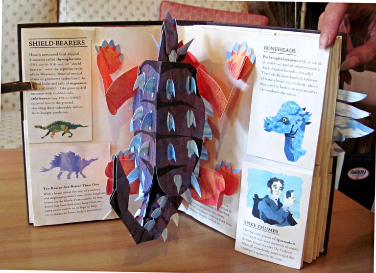 DINOSAURS - Coll. Encyclopedia Prehistorica - POP-UP