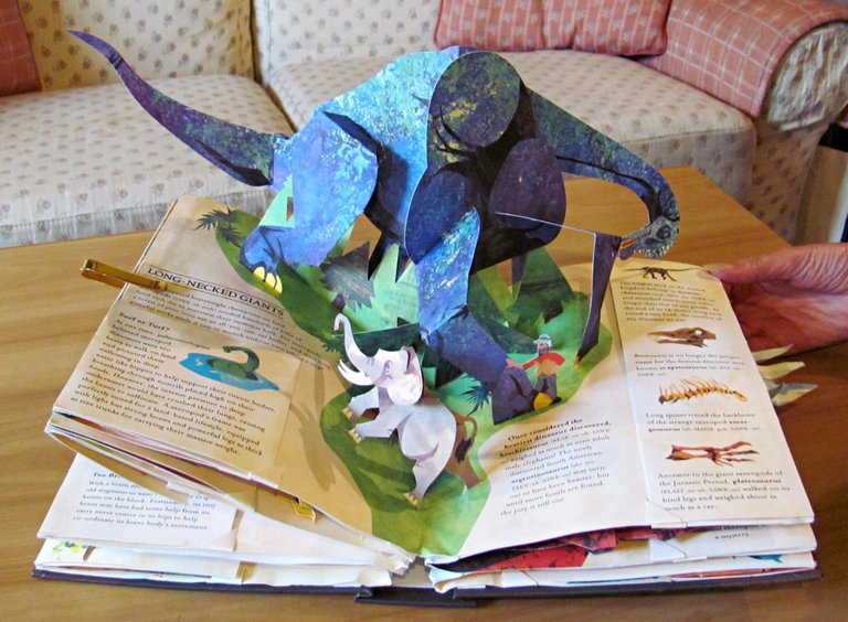 DINOSAURS - Coll. Encyclopedia Prehistorica - POP-UP