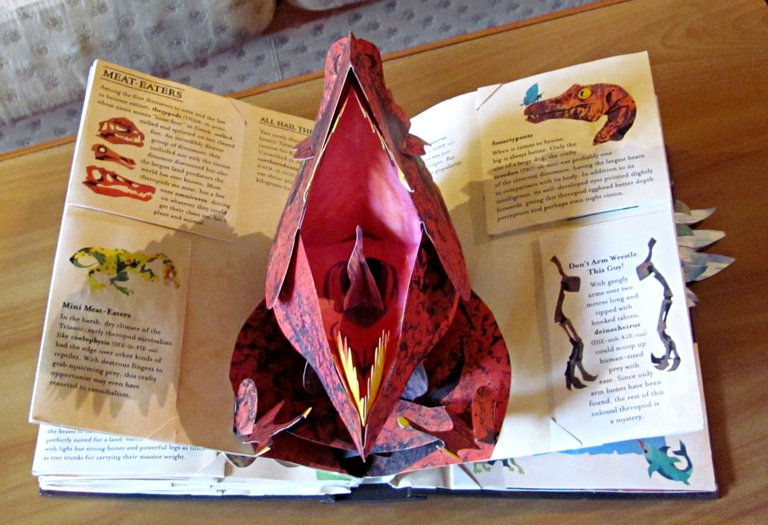 DINOSAURS - Coll. Encyclopedia Prehistorica - POP-UP